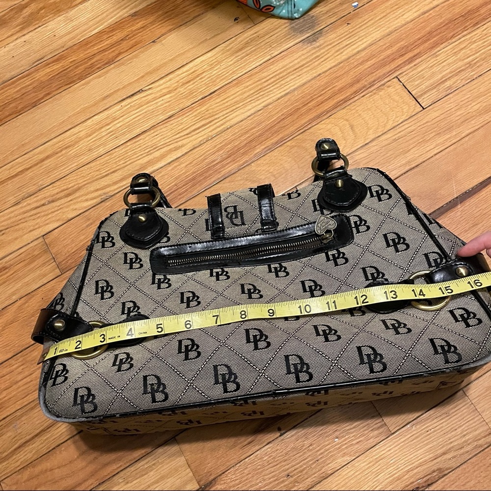 Dooney & Bourke Monogram Satchel Bag - Picture 5 of 13